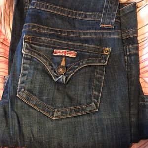Hudson brand dark wash jeans